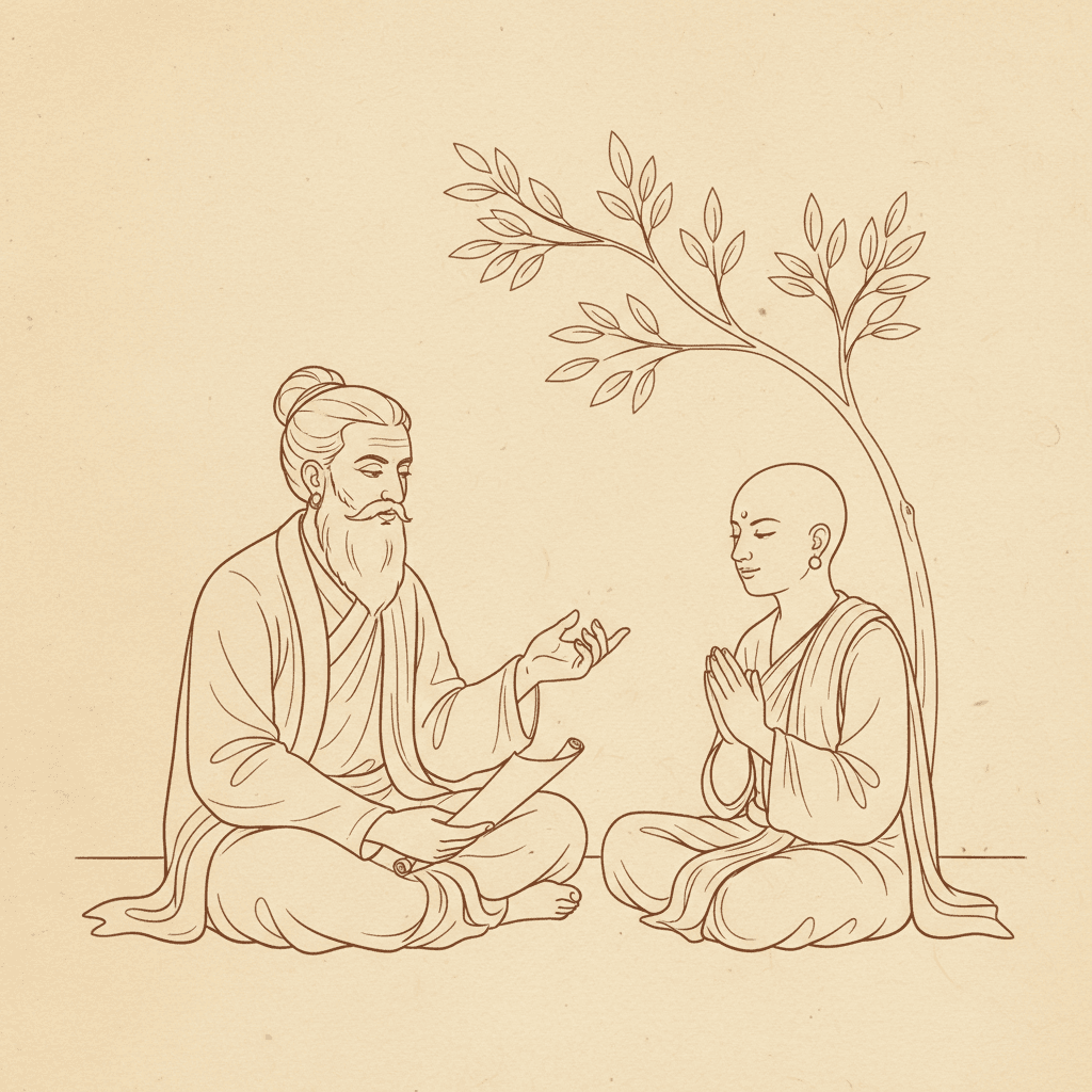 Guru e discípulo — a transmissão tradicional do conhecimento