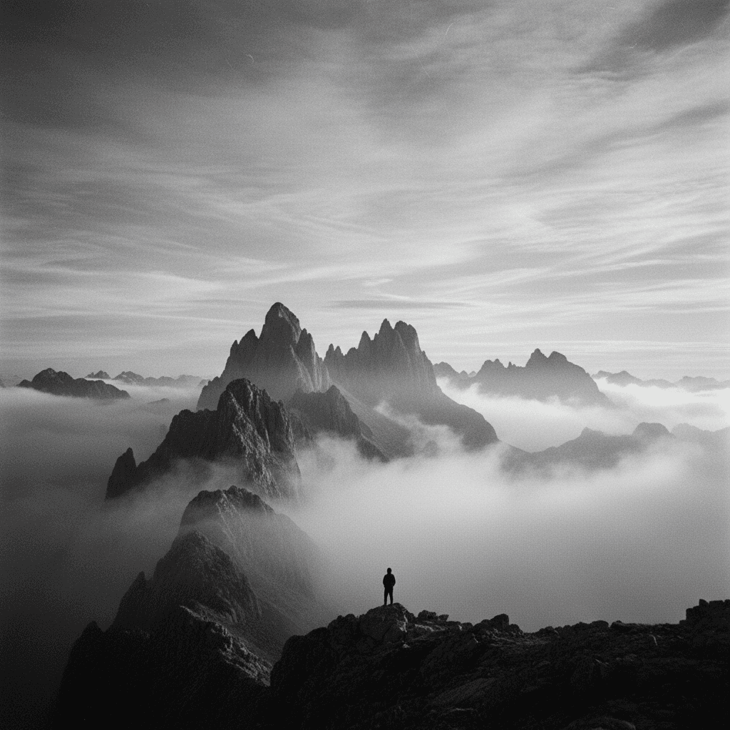 solidao masculina — reflexo na natureza