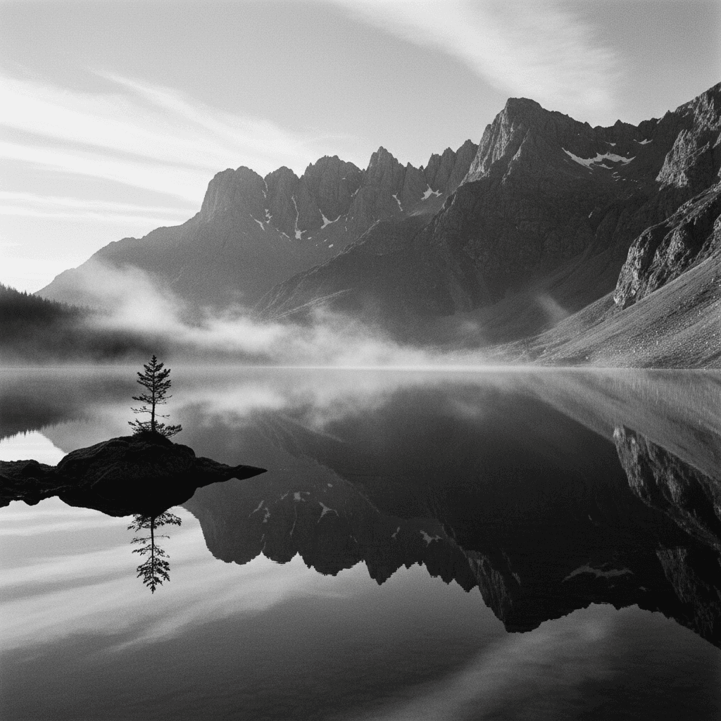 meditação guiada — reflexo na natureza