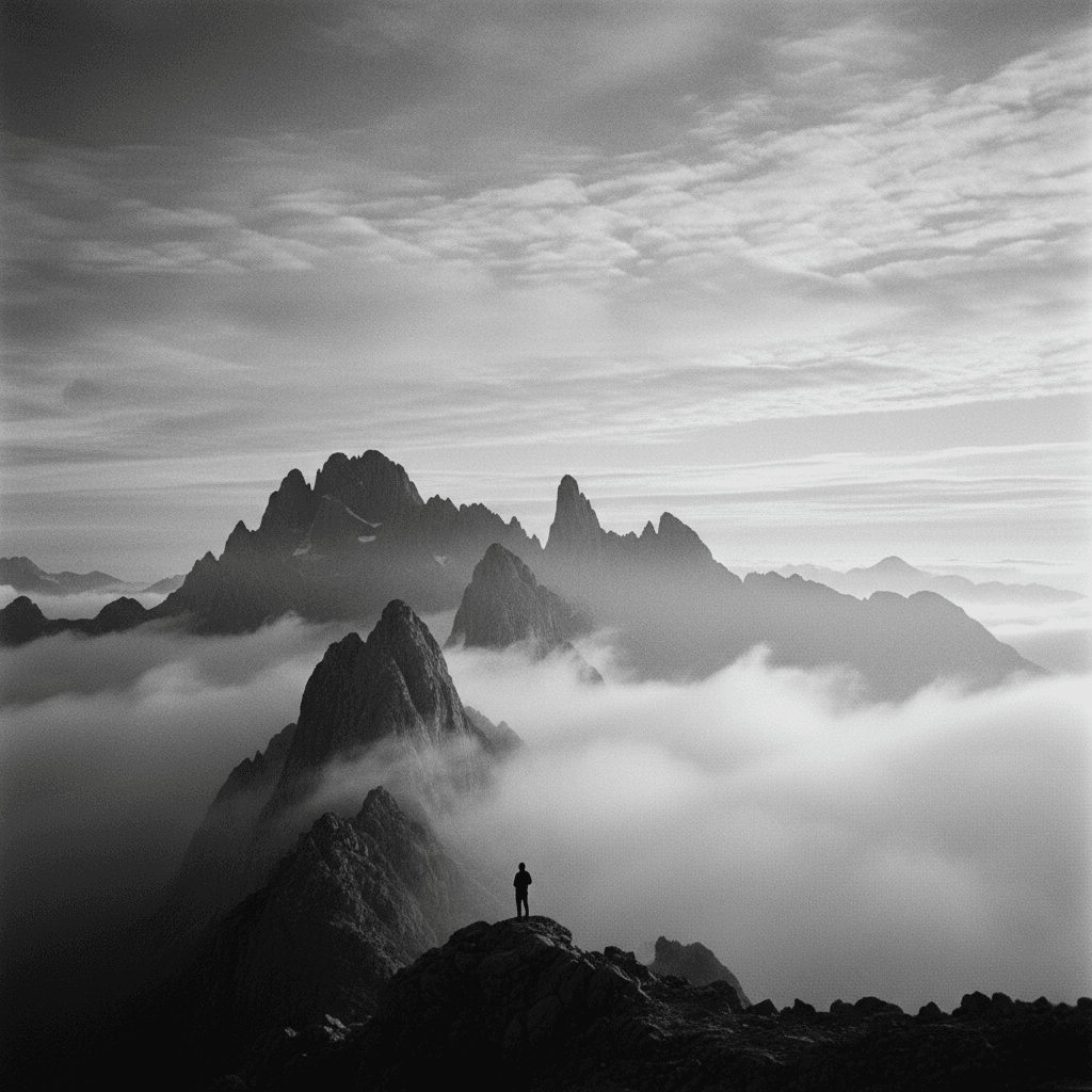 retiro espiritual — reflexo na natureza