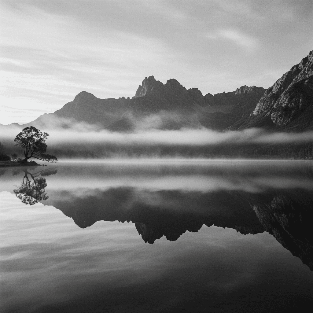 técnicas de meditação — reflexo na natureza