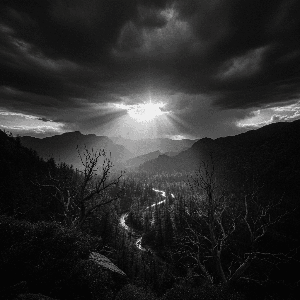 suffering vedanta — reflexo na natureza