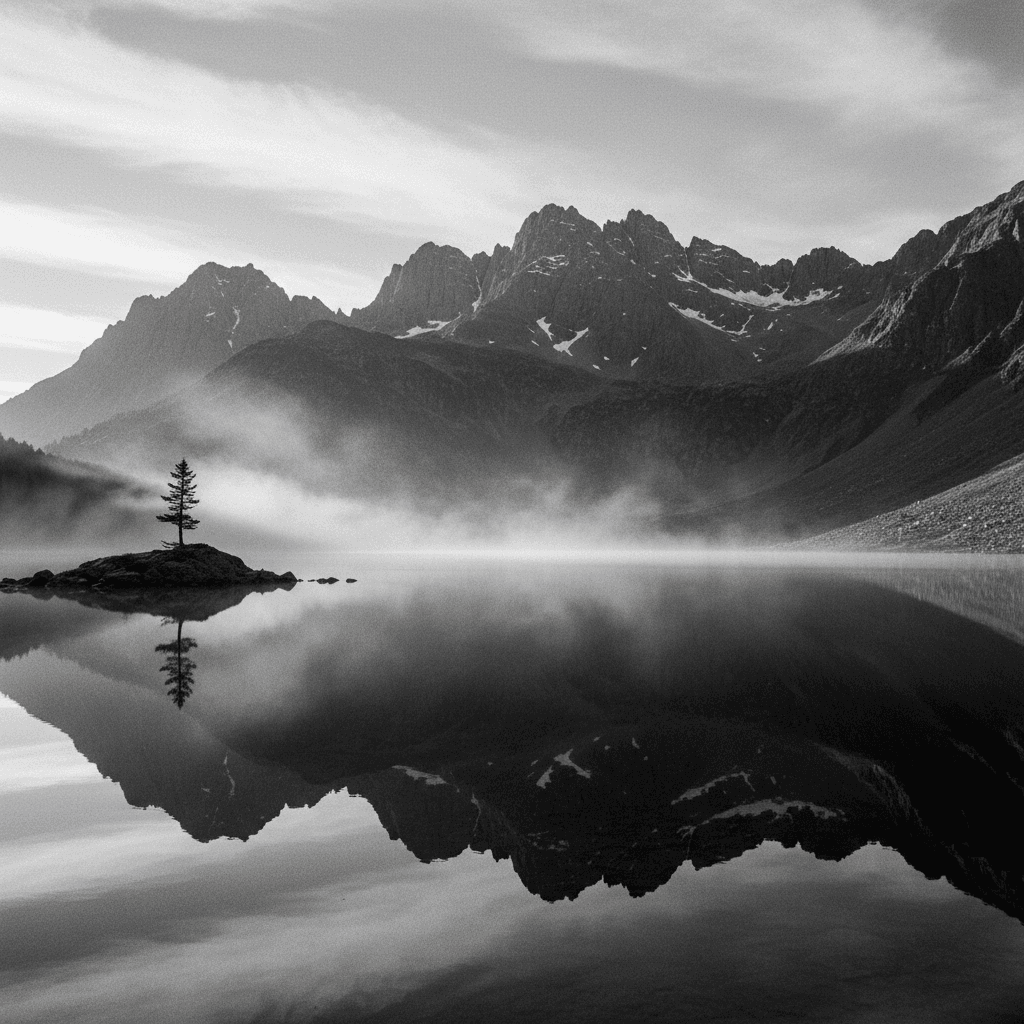 transcendental meditation — reflexo na natureza