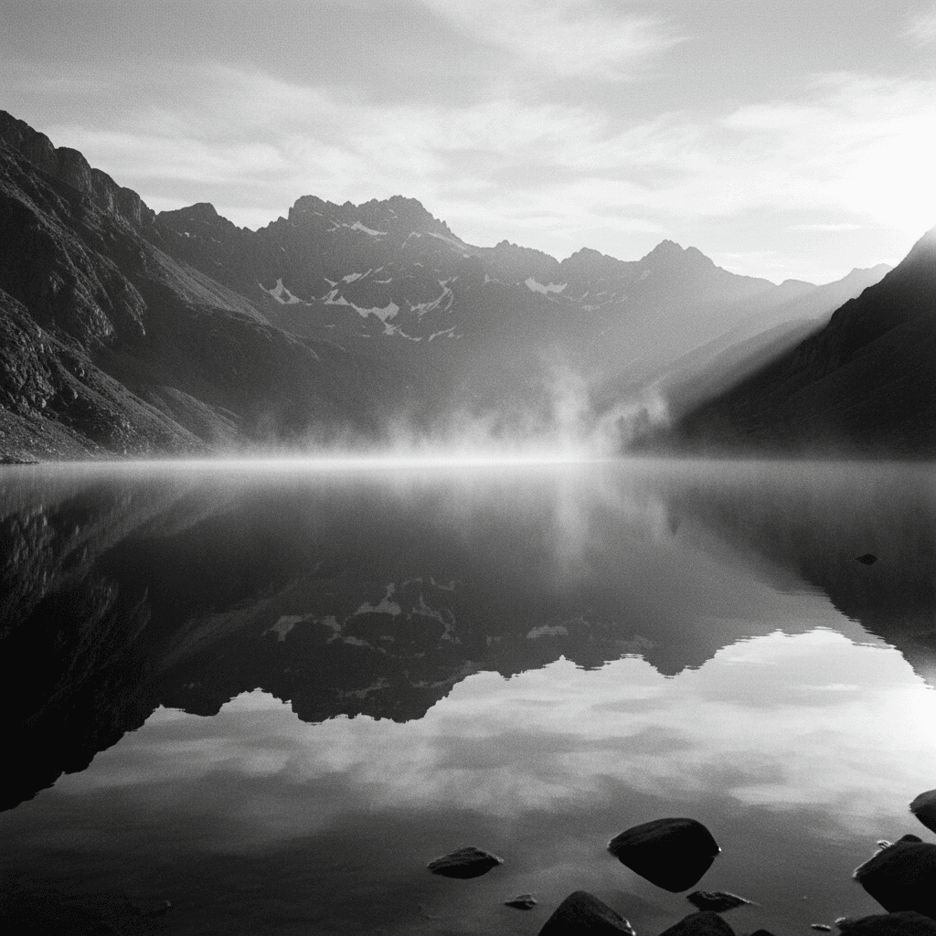 trataka meditation — reflexo na natureza