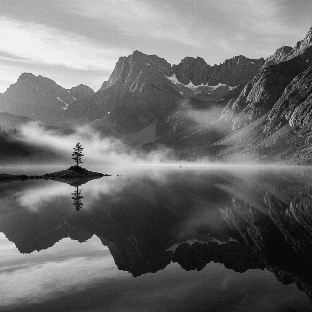 types of meditation — reflexo na natureza