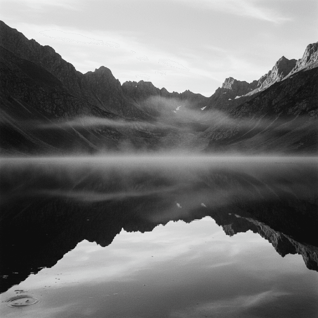 vipassana meditation — reflexo na natureza