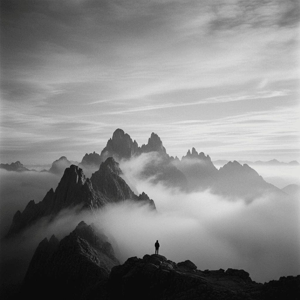 when the inner light blinks — reflexo na natureza