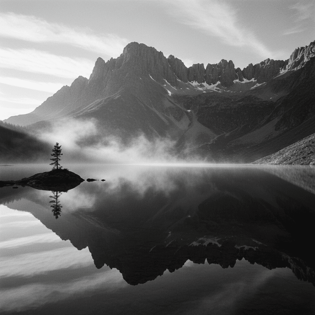 yoga and meditation — reflexo na natureza