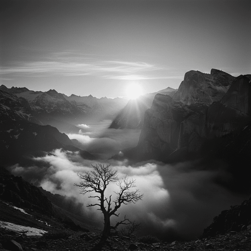 auto conhecimento emocional — reflexo na natureza