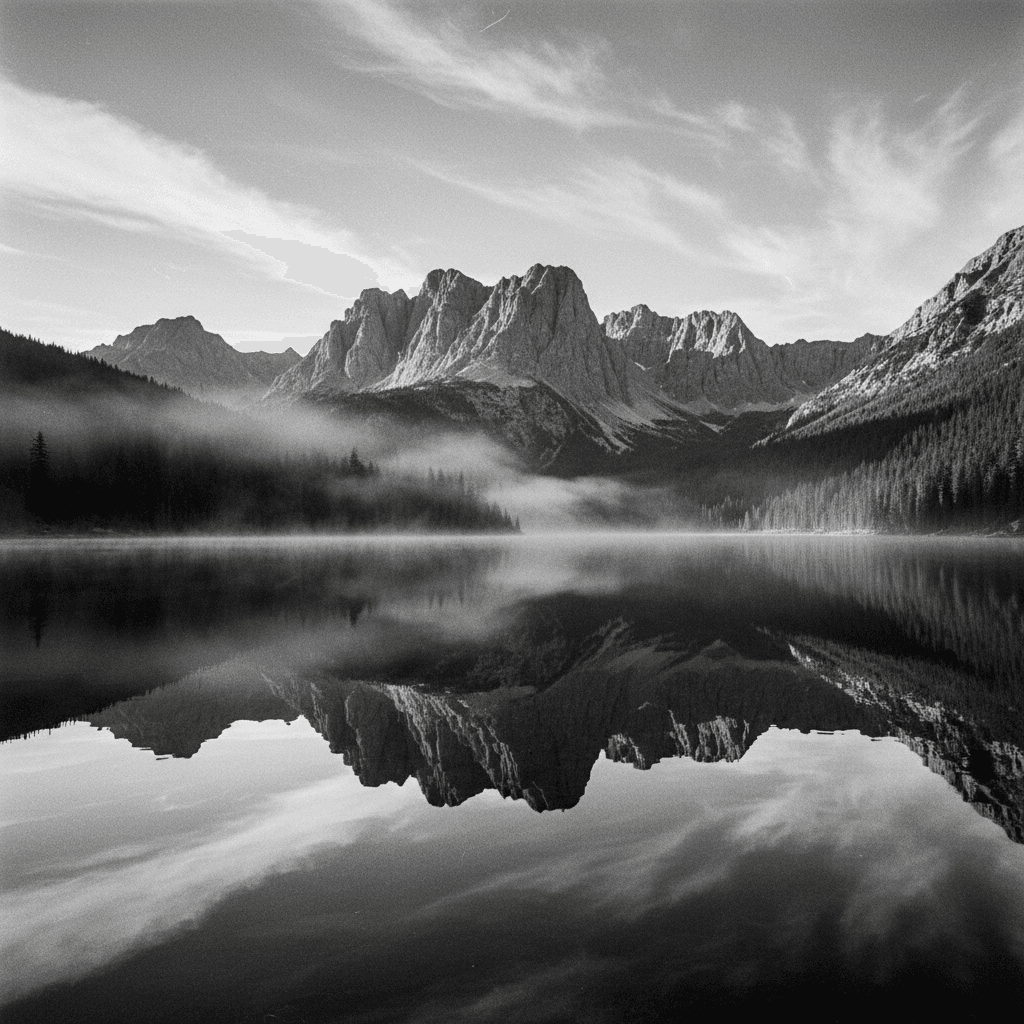 meditação para dormir — reflexo na natureza