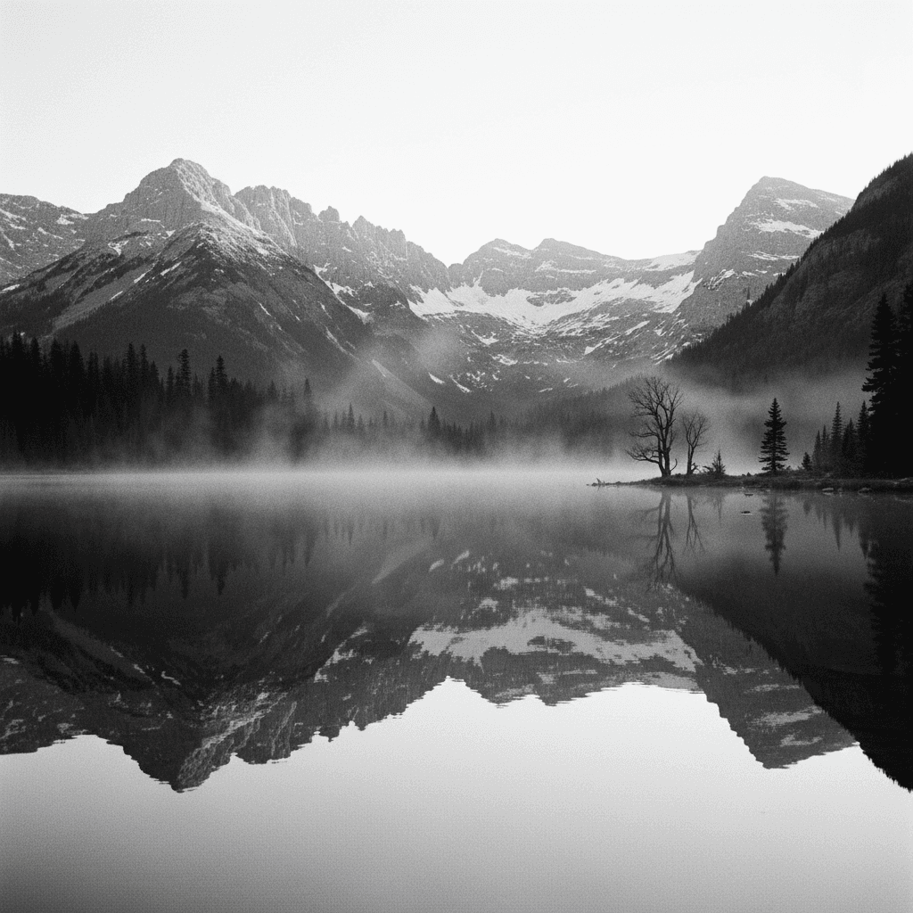 zazen meditation — reflexo na natureza