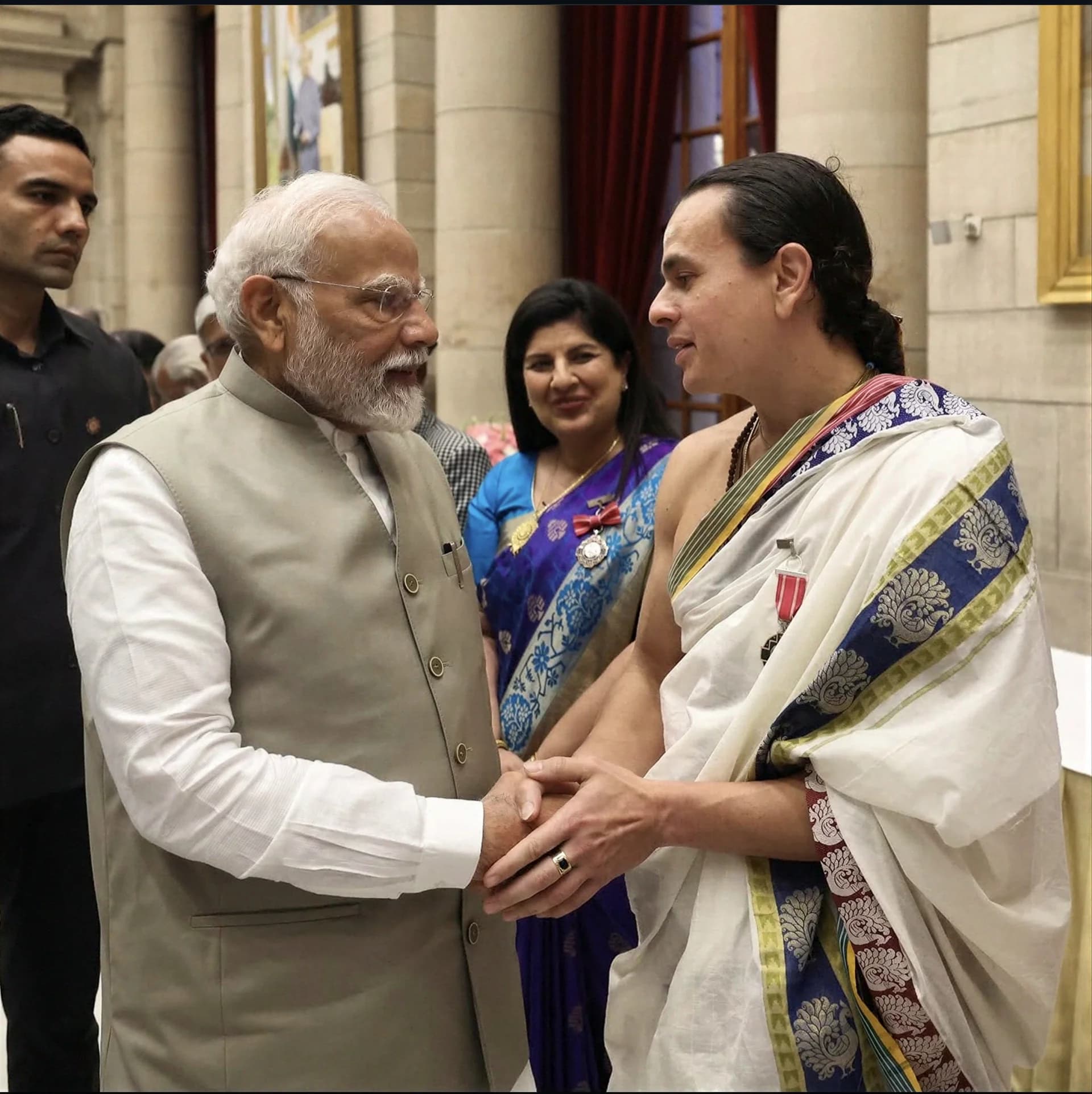 Jonas Masetti com o Primeiro Ministro Narendra Modi