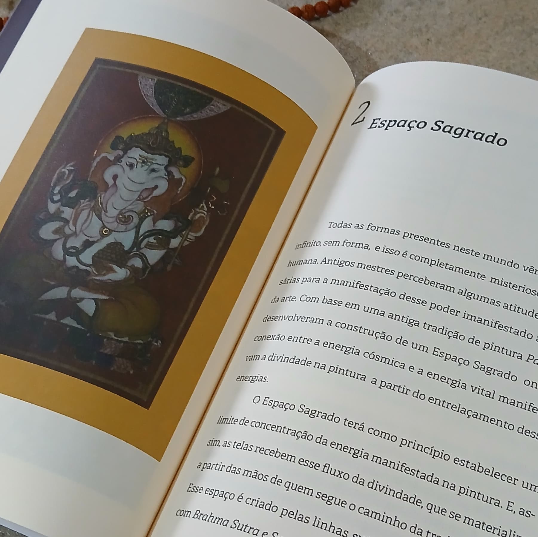 Pintura Tradicional Paubha — o caminho de pura presença — 2