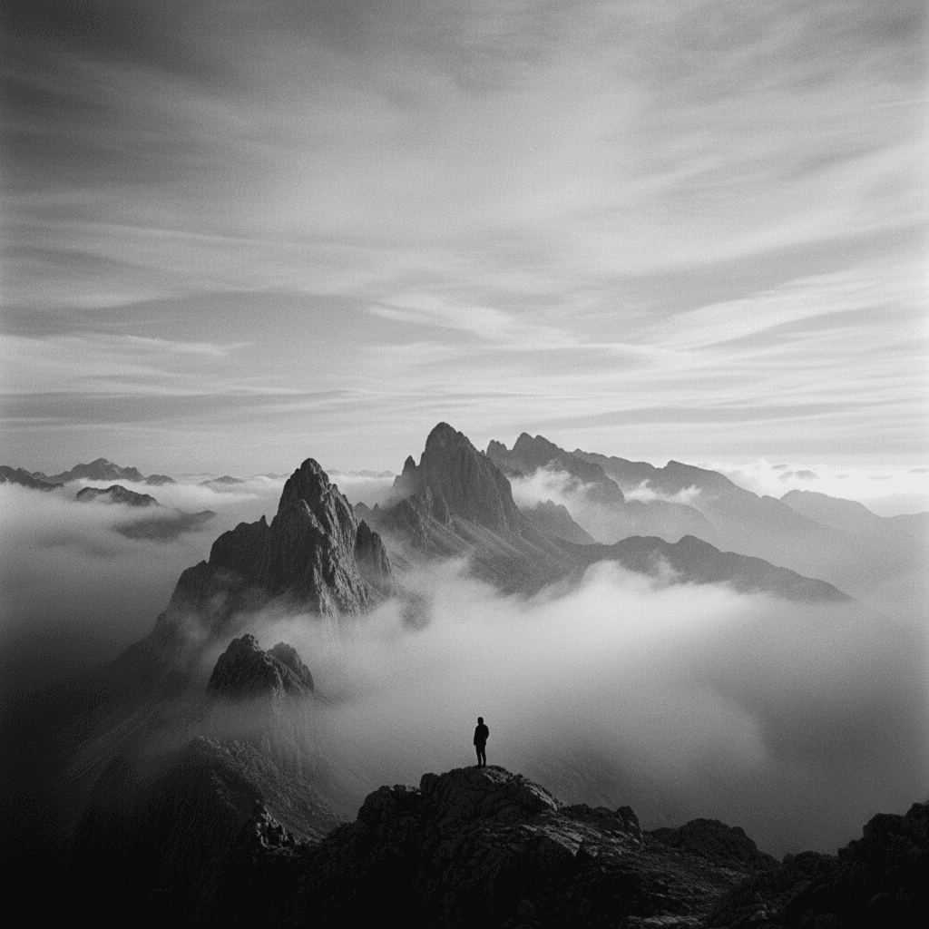 existential crisis vedanta answer — reflexo na natureza