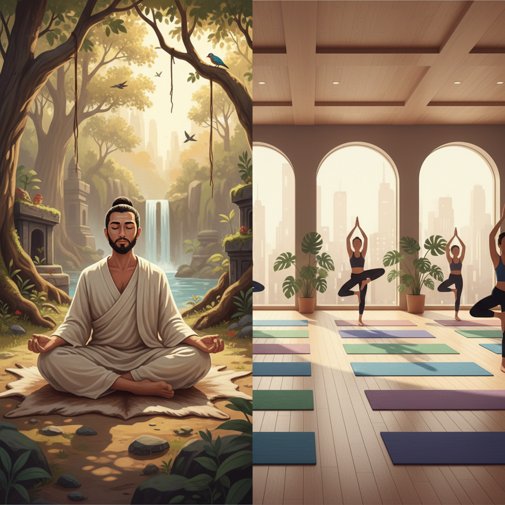 Hatha Yoga vs Yoga Moderno