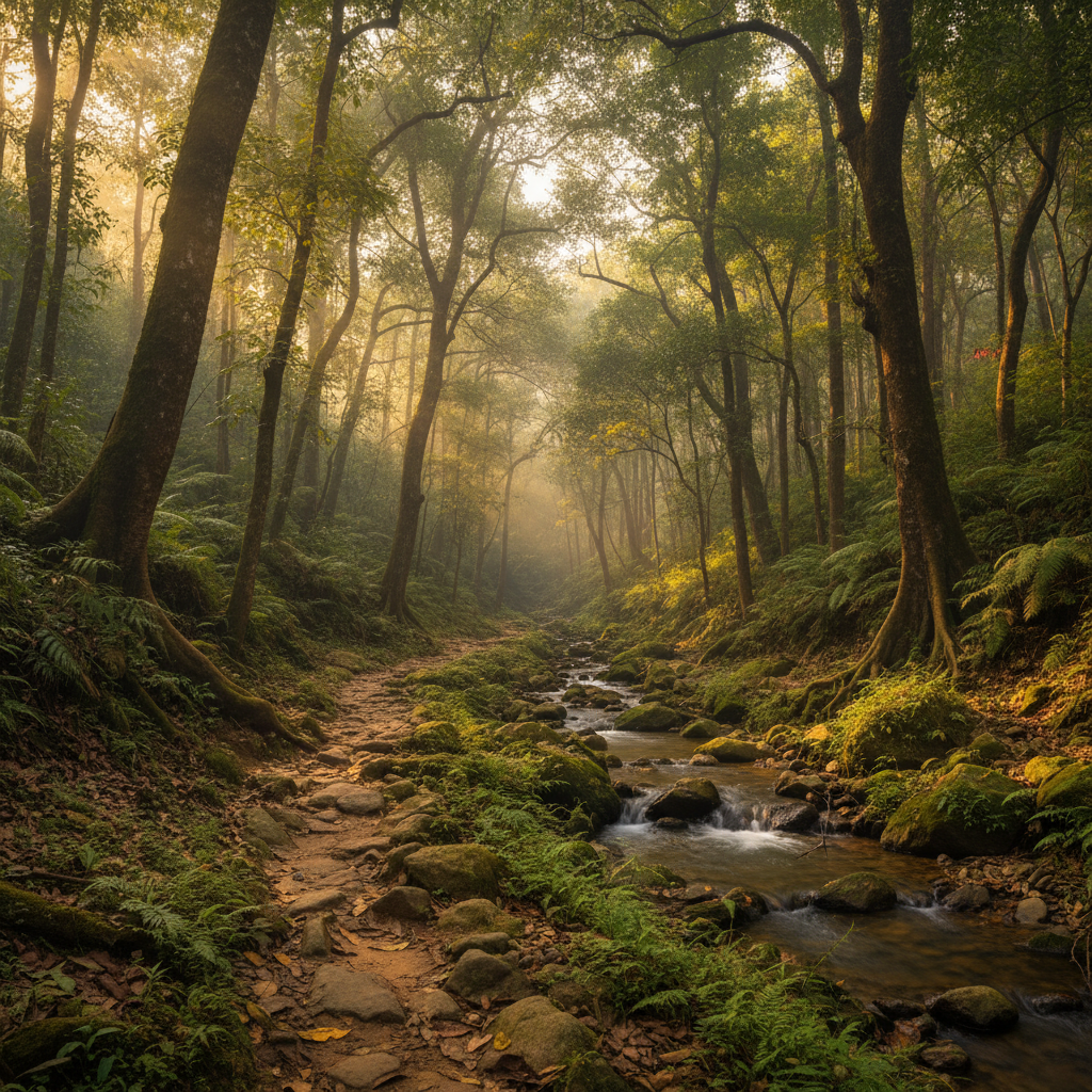 Mantra e meditacao em Vedanta — pratica na natureza